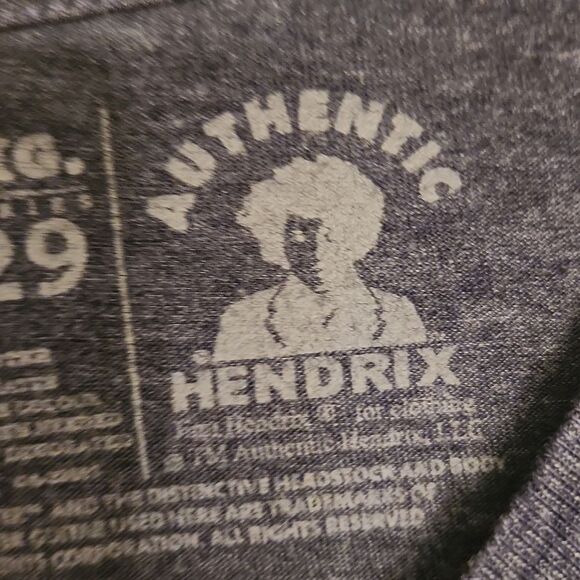 Hard Rock Cafe Biloxi Series 29 Jimi Hendrix T-Shirt Women's Size L - Picture 5 of 8